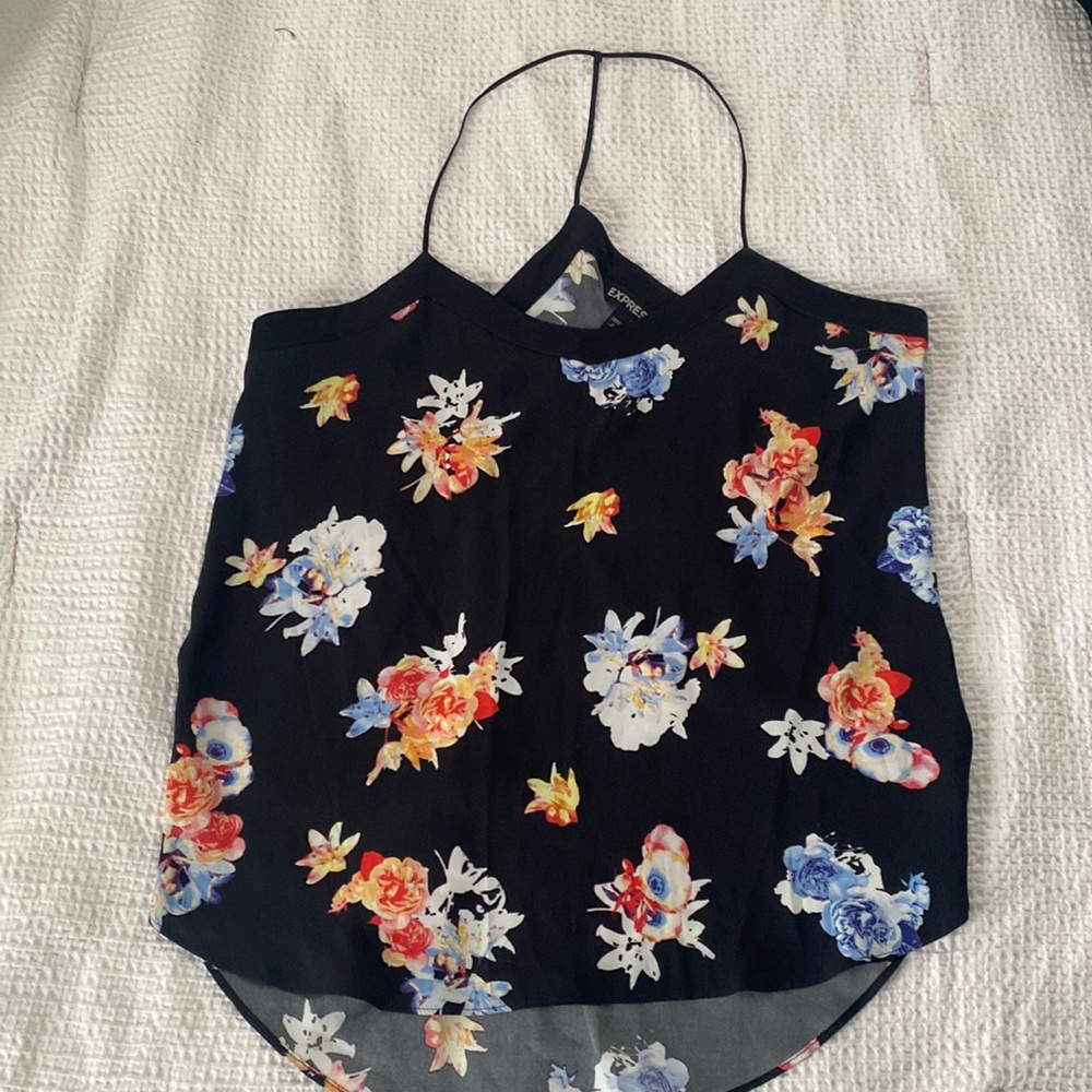 Floral tank top